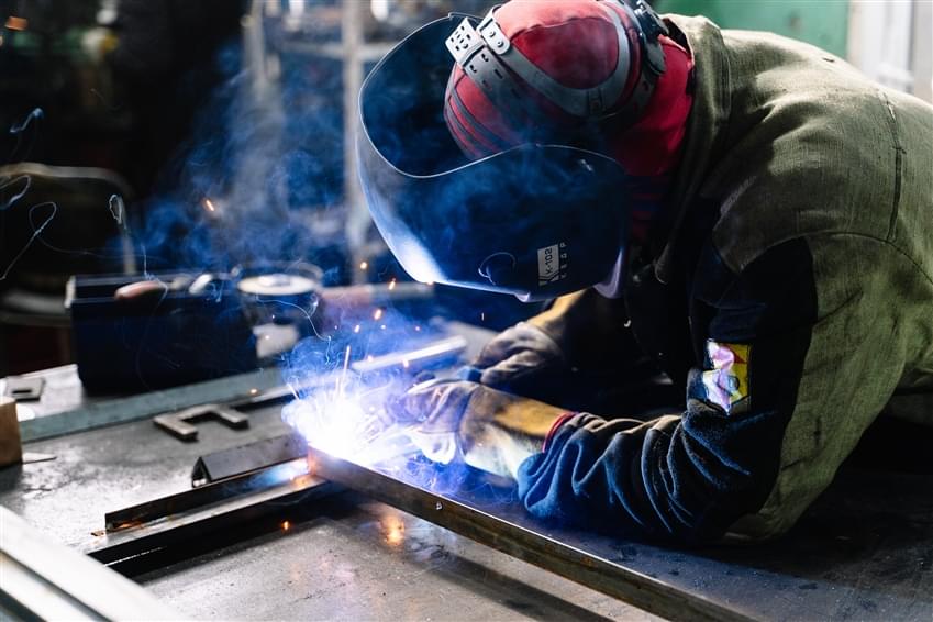 Welding Fume Extraction In The Carpentry Department